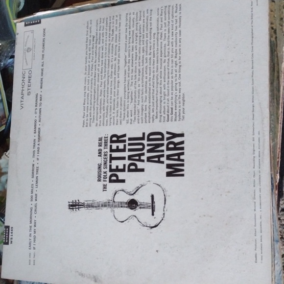 Peter Paul &Mary LP - Picture 2 of 2